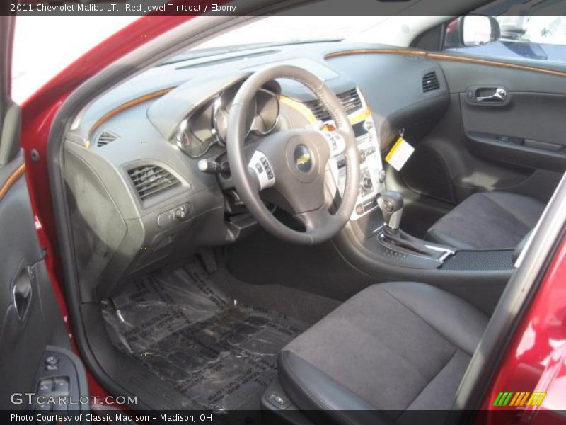 Red Jewel Tintcoat / Ebony 2011 Chevrolet Malibu LT