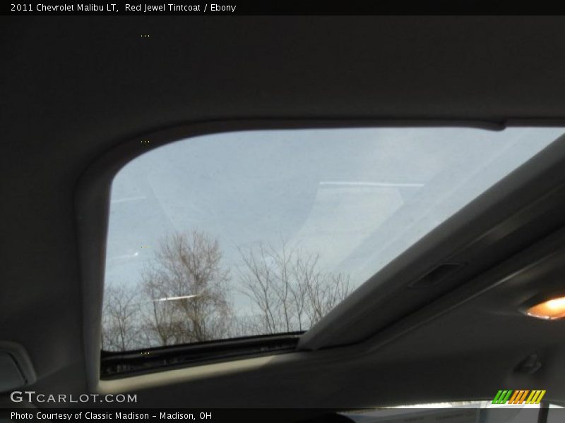 Red Jewel Tintcoat / Ebony 2011 Chevrolet Malibu LT