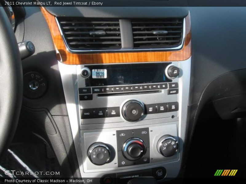 Red Jewel Tintcoat / Ebony 2011 Chevrolet Malibu LT