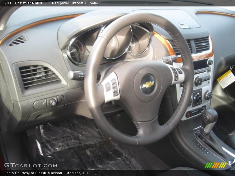 Red Jewel Tintcoat / Ebony 2011 Chevrolet Malibu LT