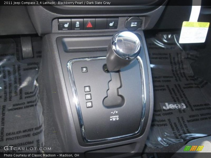 2011 Compass 2.4 Latitude CVT Automatic Shifter
