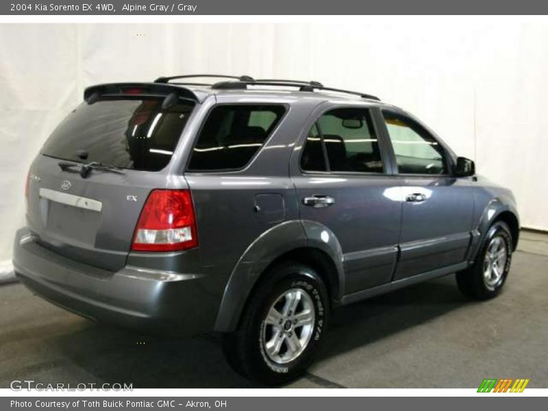 Alpine Gray / Gray 2004 Kia Sorento EX 4WD