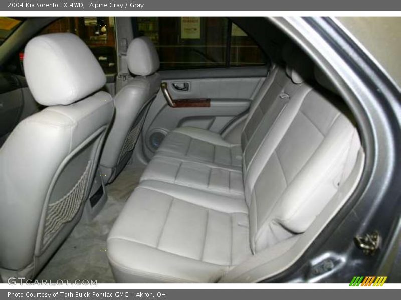 Alpine Gray / Gray 2004 Kia Sorento EX 4WD