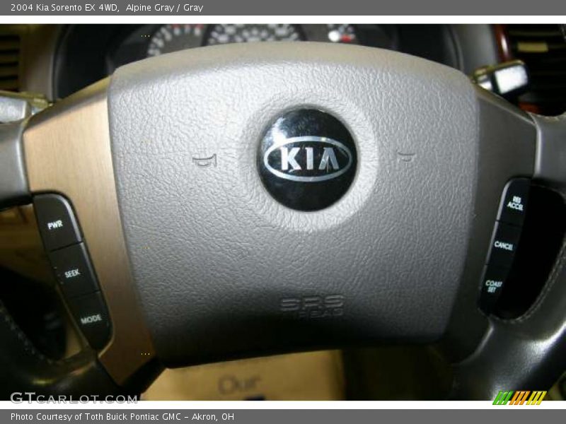Alpine Gray / Gray 2004 Kia Sorento EX 4WD