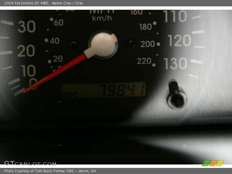 Alpine Gray / Gray 2004 Kia Sorento EX 4WD