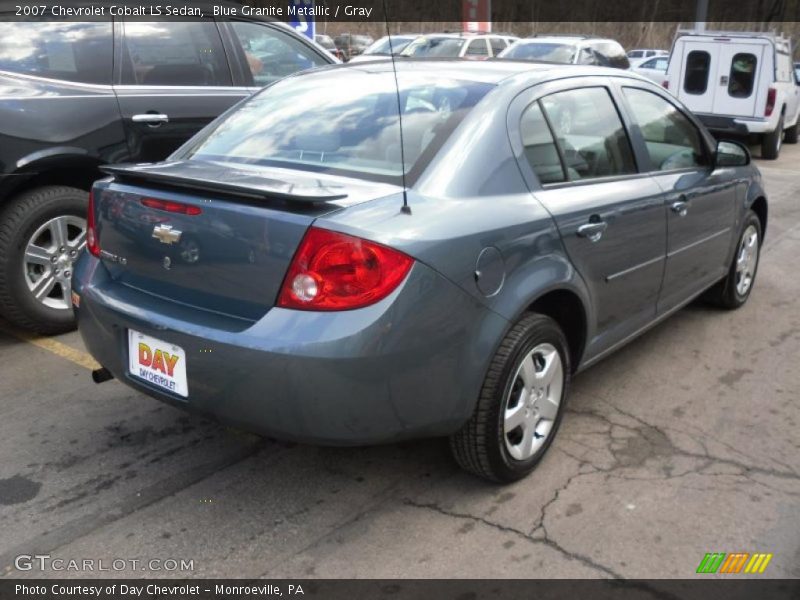 Blue Granite Metallic / Gray 2007 Chevrolet Cobalt LS Sedan
