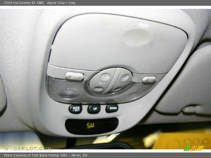 Alpine Gray / Gray 2004 Kia Sorento EX 4WD