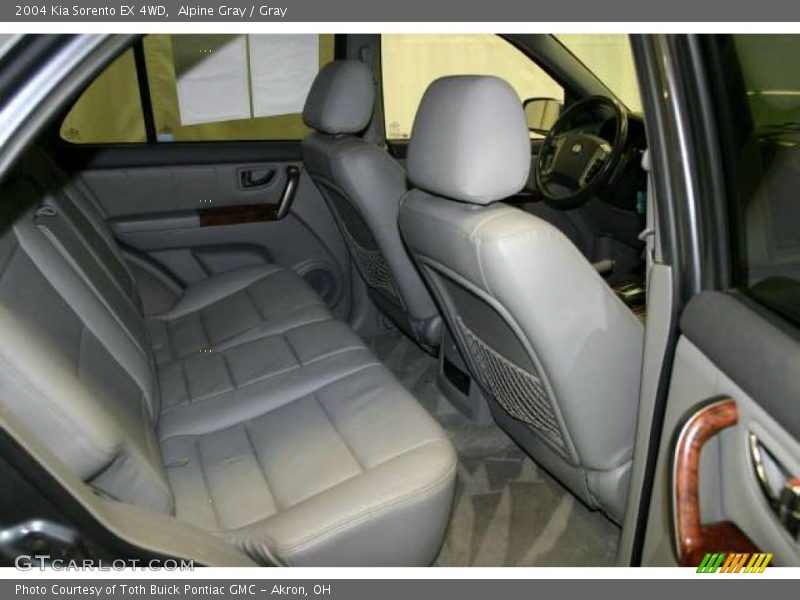 Alpine Gray / Gray 2004 Kia Sorento EX 4WD