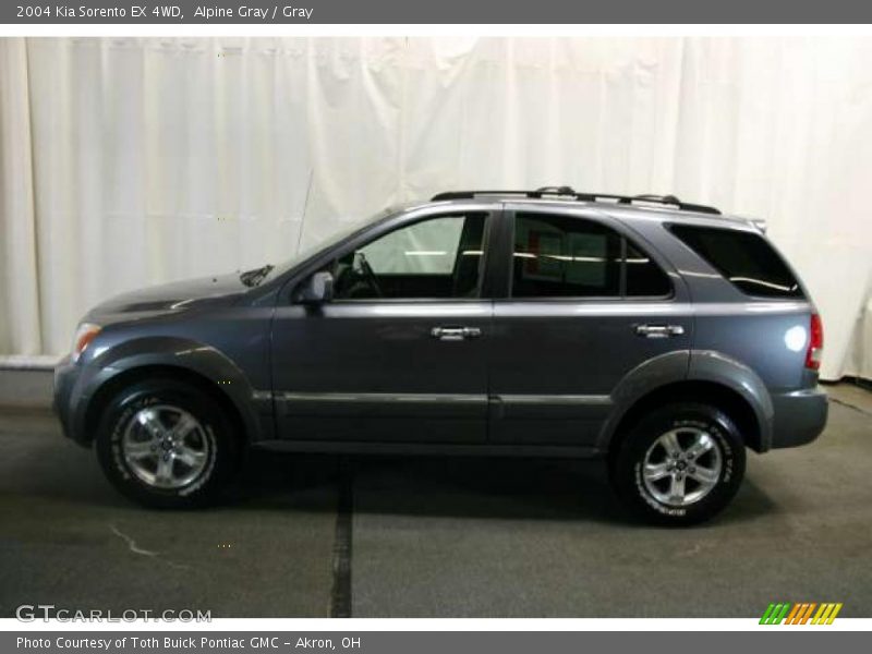 Alpine Gray / Gray 2004 Kia Sorento EX 4WD