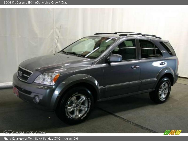 Alpine Gray / Gray 2004 Kia Sorento EX 4WD