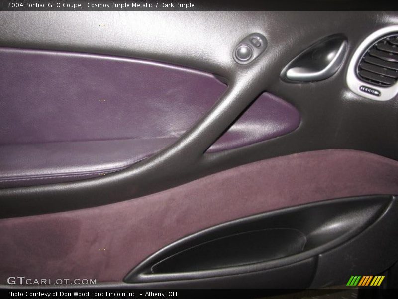 Cosmos Purple Metallic / Dark Purple 2004 Pontiac GTO Coupe