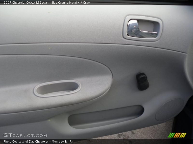 Blue Granite Metallic / Gray 2007 Chevrolet Cobalt LS Sedan