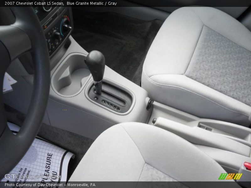 Blue Granite Metallic / Gray 2007 Chevrolet Cobalt LS Sedan