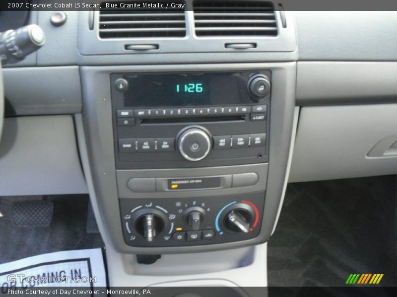 Blue Granite Metallic / Gray 2007 Chevrolet Cobalt LS Sedan