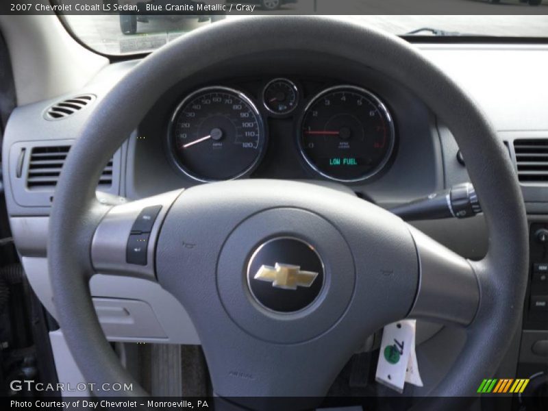 Blue Granite Metallic / Gray 2007 Chevrolet Cobalt LS Sedan