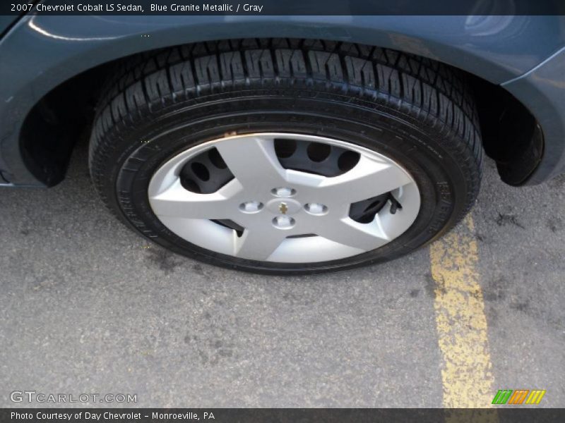Blue Granite Metallic / Gray 2007 Chevrolet Cobalt LS Sedan