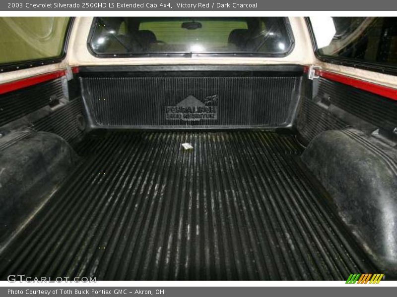 Victory Red / Dark Charcoal 2003 Chevrolet Silverado 2500HD LS Extended Cab 4x4
