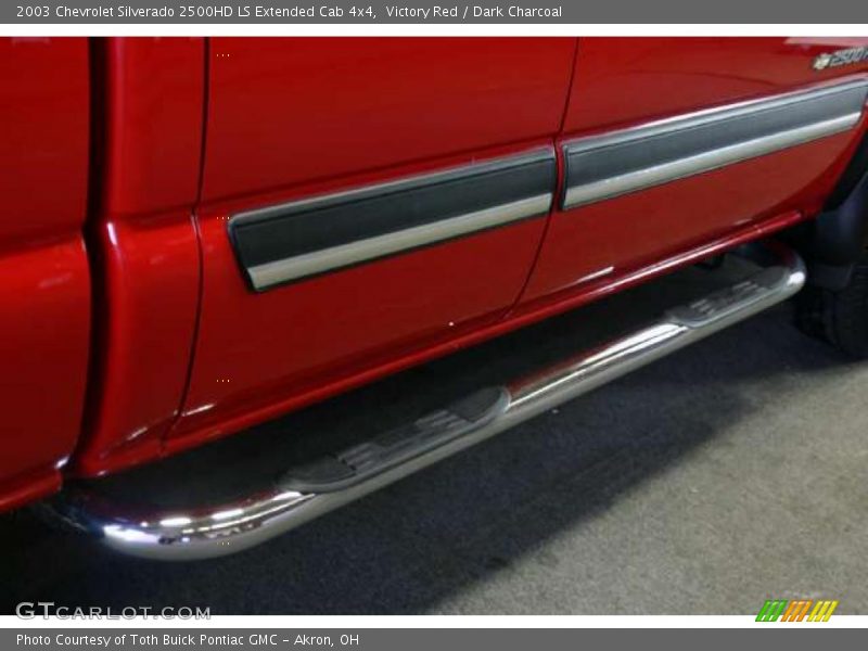 Victory Red / Dark Charcoal 2003 Chevrolet Silverado 2500HD LS Extended Cab 4x4