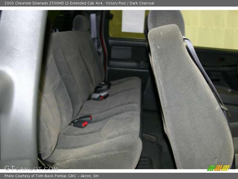 Victory Red / Dark Charcoal 2003 Chevrolet Silverado 2500HD LS Extended Cab 4x4