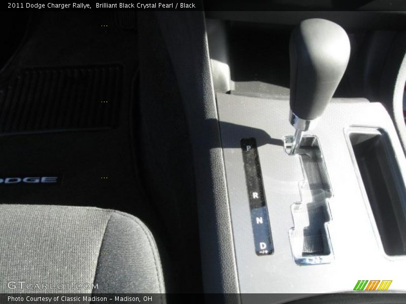 Brilliant Black Crystal Pearl / Black 2011 Dodge Charger Rallye