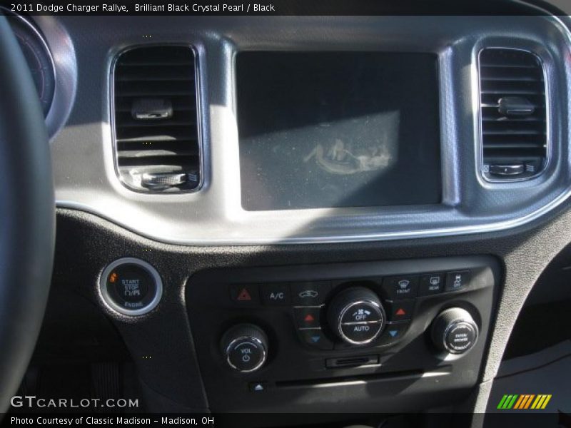 Brilliant Black Crystal Pearl / Black 2011 Dodge Charger Rallye