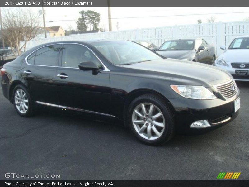 Obsidian Black / Cashmere 2007 Lexus LS 460