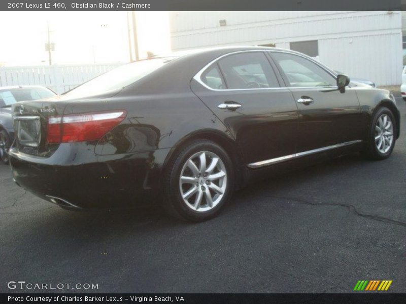 Obsidian Black / Cashmere 2007 Lexus LS 460