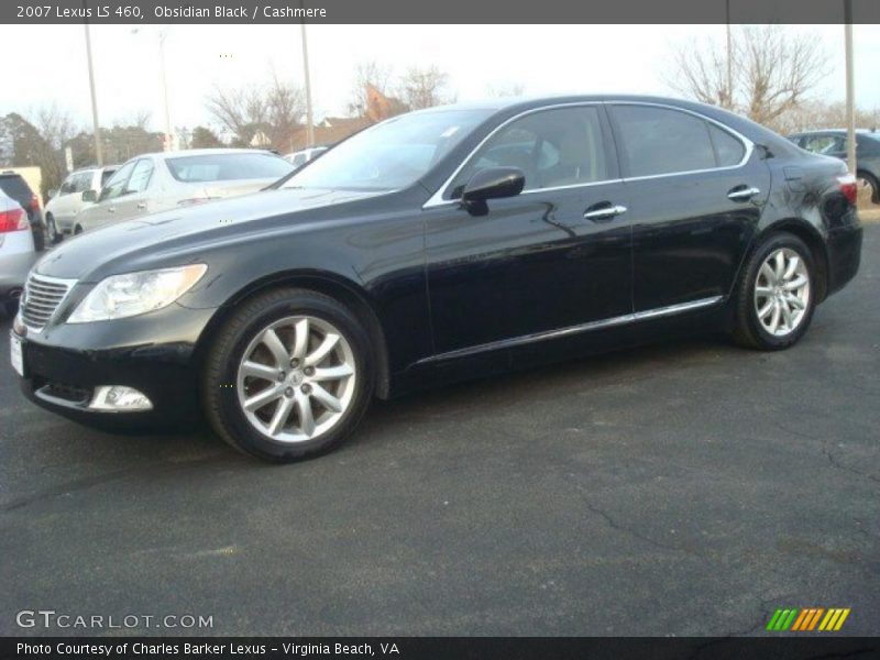 Obsidian Black / Cashmere 2007 Lexus LS 460