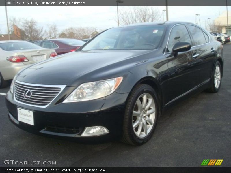 Obsidian Black / Cashmere 2007 Lexus LS 460