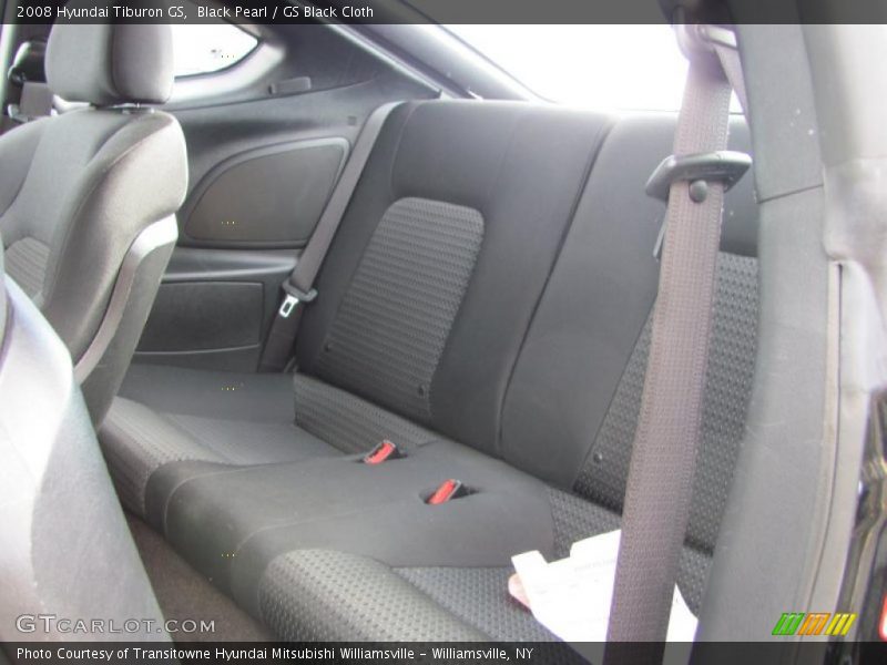 Black Pearl / GS Black Cloth 2008 Hyundai Tiburon GS