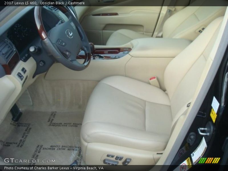 Obsidian Black / Cashmere 2007 Lexus LS 460