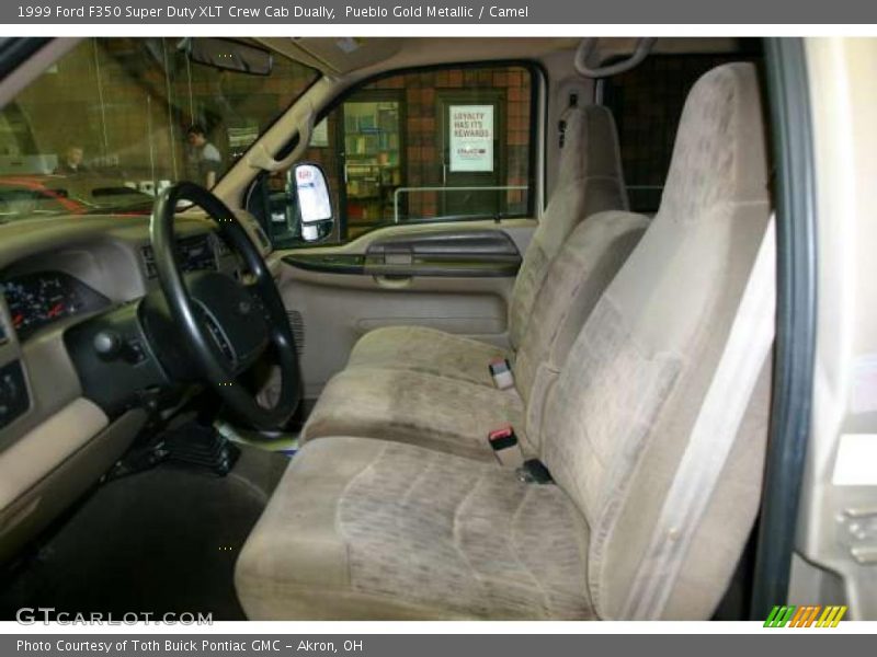  1999 F350 Super Duty XLT Crew Cab Dually Camel Interior