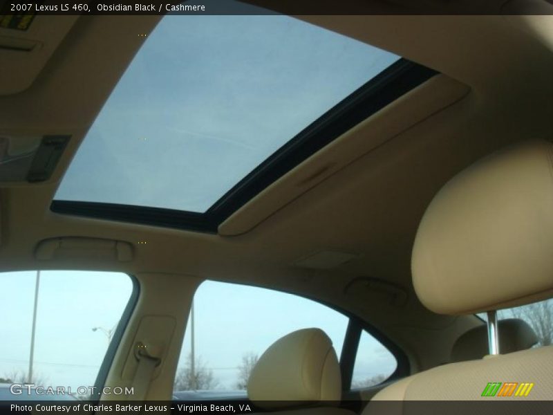 Obsidian Black / Cashmere 2007 Lexus LS 460