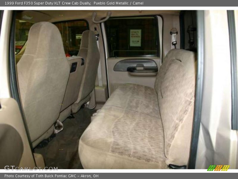  1999 F350 Super Duty XLT Crew Cab Dually Camel Interior