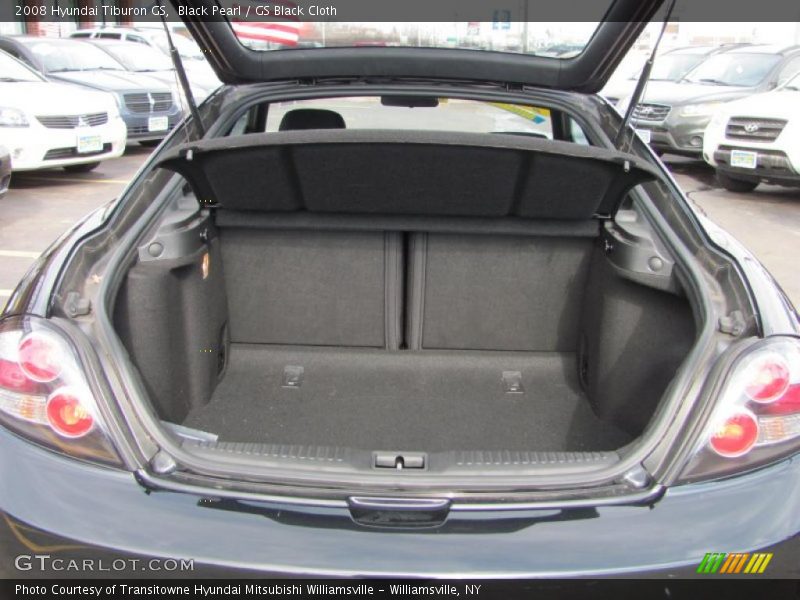 Black Pearl / GS Black Cloth 2008 Hyundai Tiburon GS