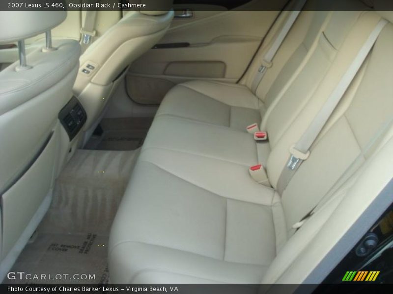 Obsidian Black / Cashmere 2007 Lexus LS 460