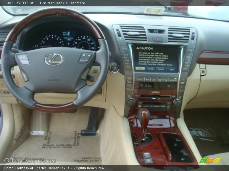 Obsidian Black / Cashmere 2007 Lexus LS 460