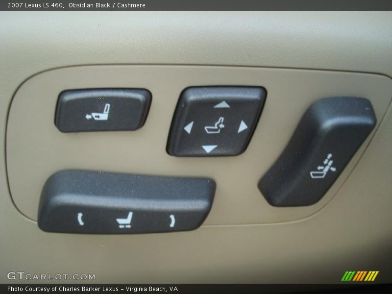 Obsidian Black / Cashmere 2007 Lexus LS 460