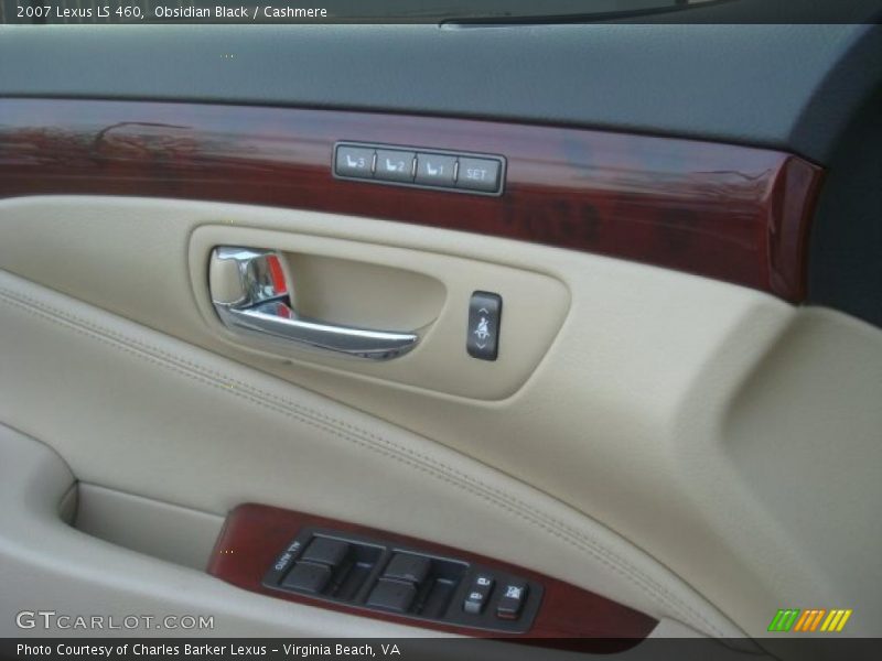 Obsidian Black / Cashmere 2007 Lexus LS 460