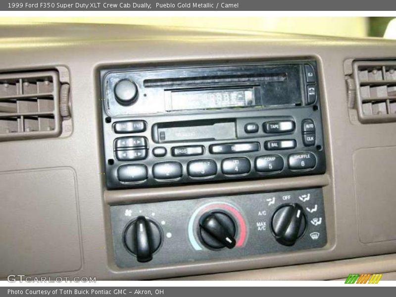 Pueblo Gold Metallic / Camel 1999 Ford F350 Super Duty XLT Crew Cab Dually