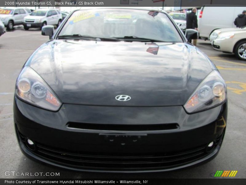 Black Pearl / GS Black Cloth 2008 Hyundai Tiburon GS