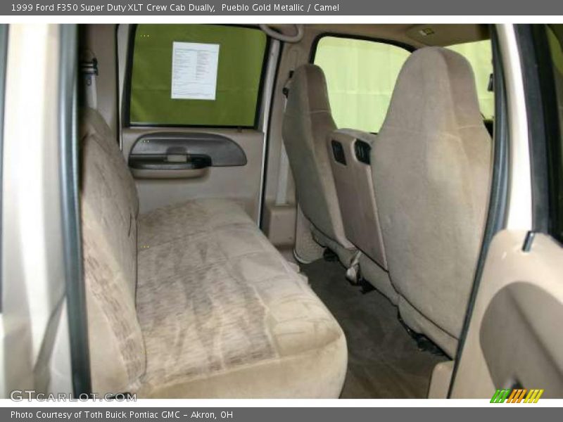 Pueblo Gold Metallic / Camel 1999 Ford F350 Super Duty XLT Crew Cab Dually