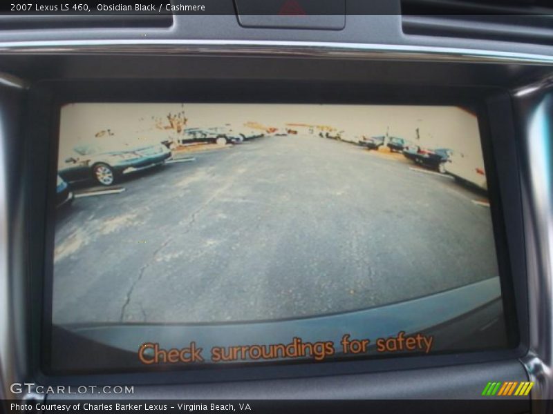 Obsidian Black / Cashmere 2007 Lexus LS 460