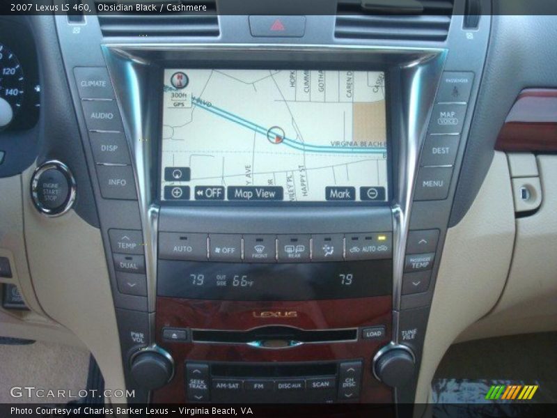 Obsidian Black / Cashmere 2007 Lexus LS 460