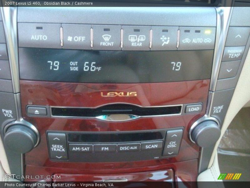Obsidian Black / Cashmere 2007 Lexus LS 460