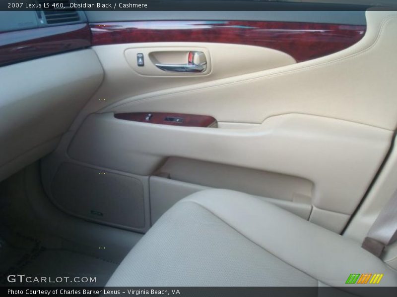 Obsidian Black / Cashmere 2007 Lexus LS 460
