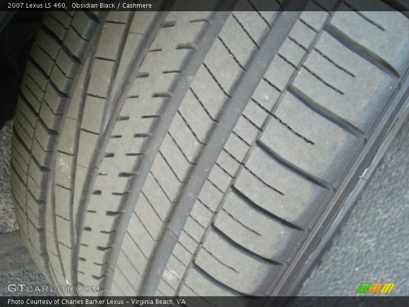Obsidian Black / Cashmere 2007 Lexus LS 460