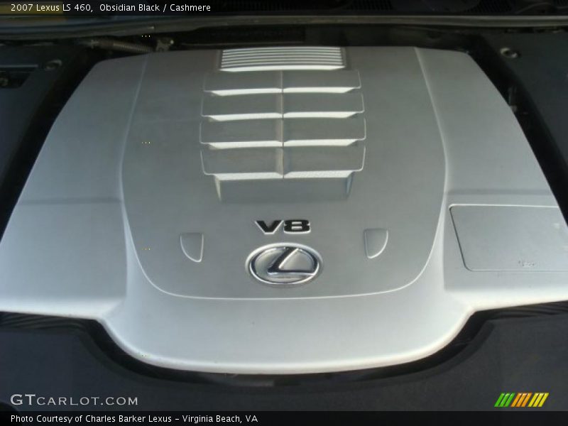 Obsidian Black / Cashmere 2007 Lexus LS 460