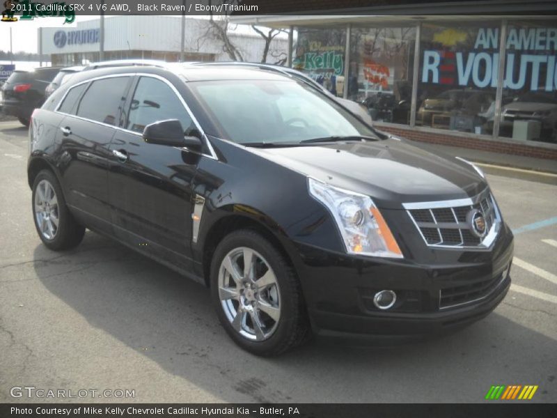 Black Raven / Ebony/Titanium 2011 Cadillac SRX 4 V6 AWD