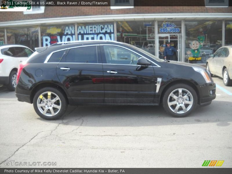 Black Raven / Ebony/Titanium 2011 Cadillac SRX 4 V6 AWD